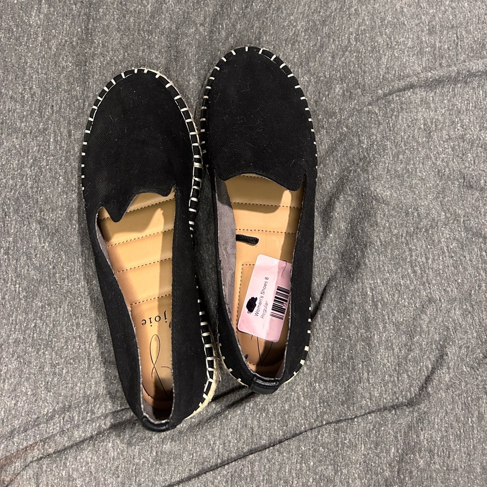 Joie size 7.5 platform slip ons